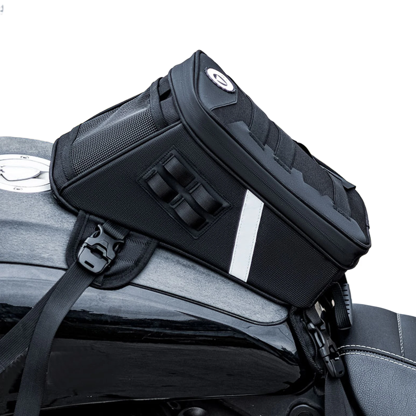 

Motorbike Tank Front Bag Universal Storage Bag with Rain Cover for Motorcycles