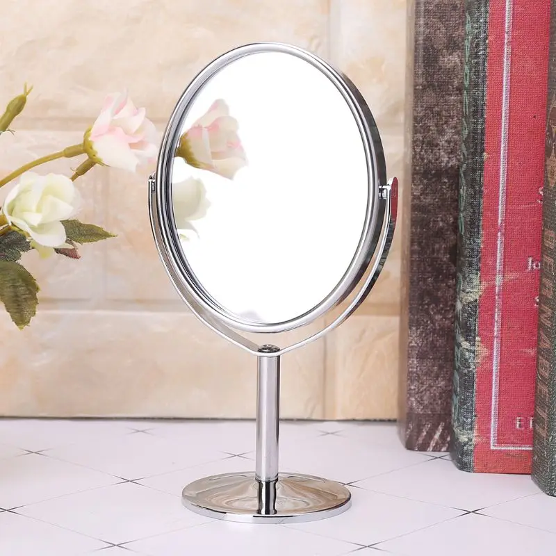 Beauty Makeup Cosmetic Mirror Double-Sided Normal Stand Mirror