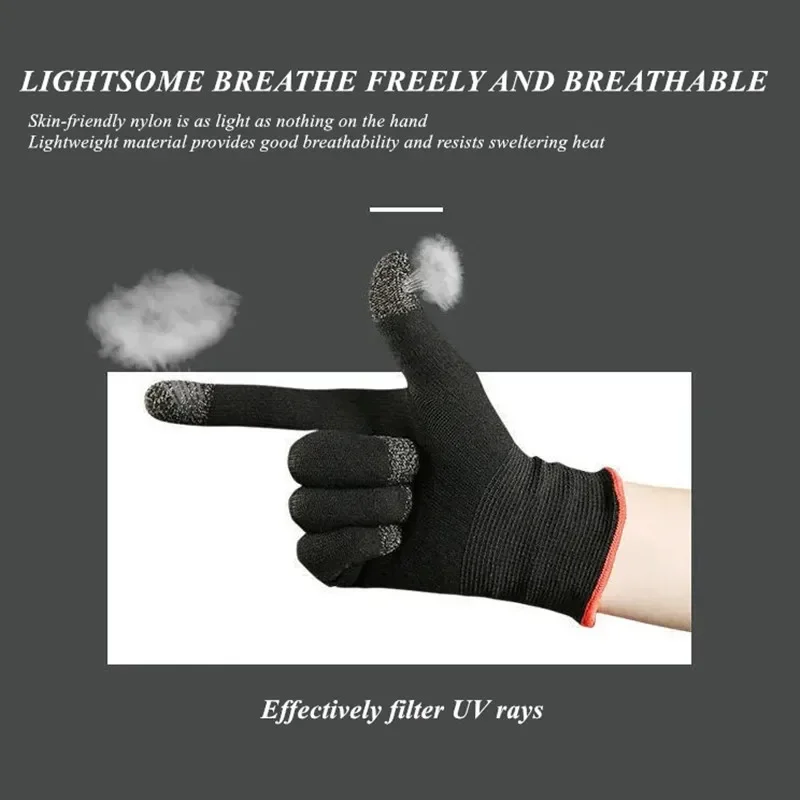 Anti Slip Touch Screen Breathable Sweatproof Gloves Knit Thermal Gloves for Biking Winter Warm Cycling Mobile Gaming Accessories