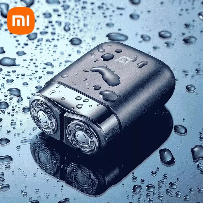 جديد Xiaomi Mijia ماكينة حلاقة كهربائية S600 مقاوم للماء ماكينة حلاقة صغيرة محمولة للرجال فرش السيارات السيراميك القاطع رئيس حقيقية