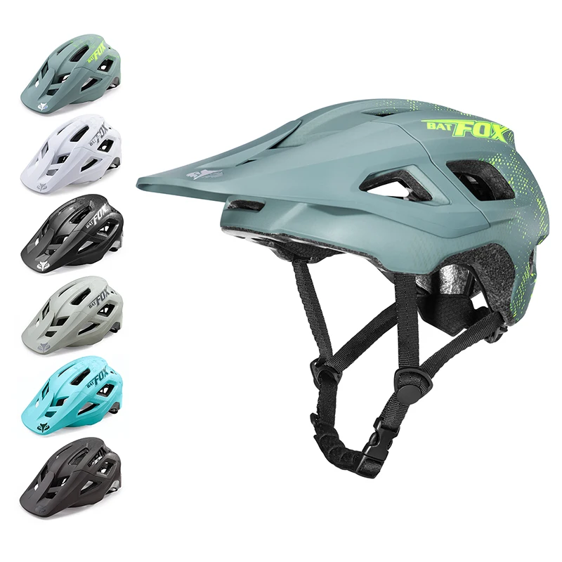 

BATFOX Professional Lightweight MTB Bike Helmet for Adults CE EN1078 Certified Ultra-Ventilation for Mountain & Road Cycling