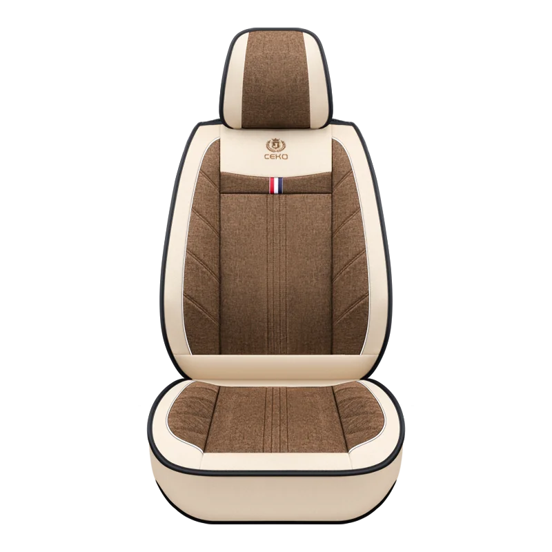

Льняные чехлы на автомобильные сиденья для Geely Tugella Starray Coolray okavango Boyue Cool Honda Accord 7 8, Vezel, автомобильные аксессуары, дышащие