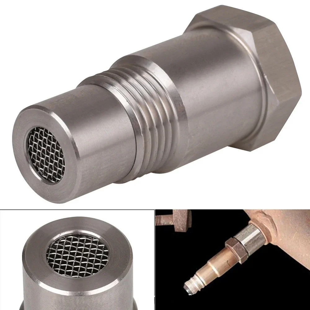 

1pc/M18*1.5 Universal Extension Filter Oxygen O2 Sensor Connector Extender Spacer Internal Thread Car modification accessories