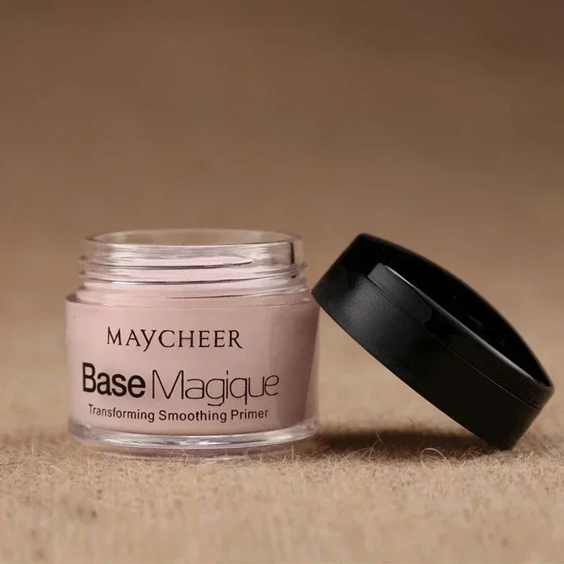 Mágico suave e sedoso rosto maquiagem primer invisível poros rugas capa corretivo fundação base 100% efeito incrível creme maycheer