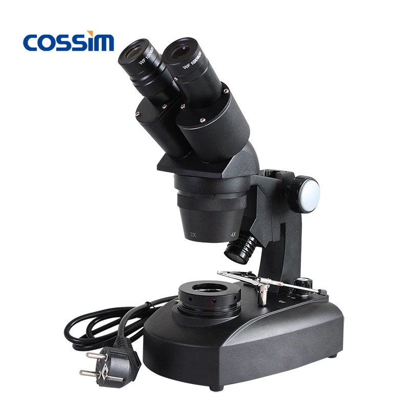 Cheapest 20X/40X Binocular Stereo Gemological Jewelry Microscope Gem Microscope With Dark Field For Gem Stones Inspection