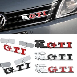 3D Metal Car Letters GLI Logo Rear Trunk Front Grill Badge Emblem Sticker Decals For Volkswagen VW Golf Jetta GTI Accessories