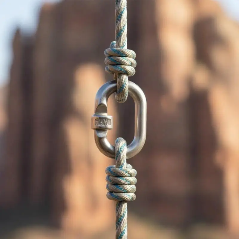 M76E Marine Utility Rope Link aus Edelstahl für hängende Arbeiten Freien – Detail 5