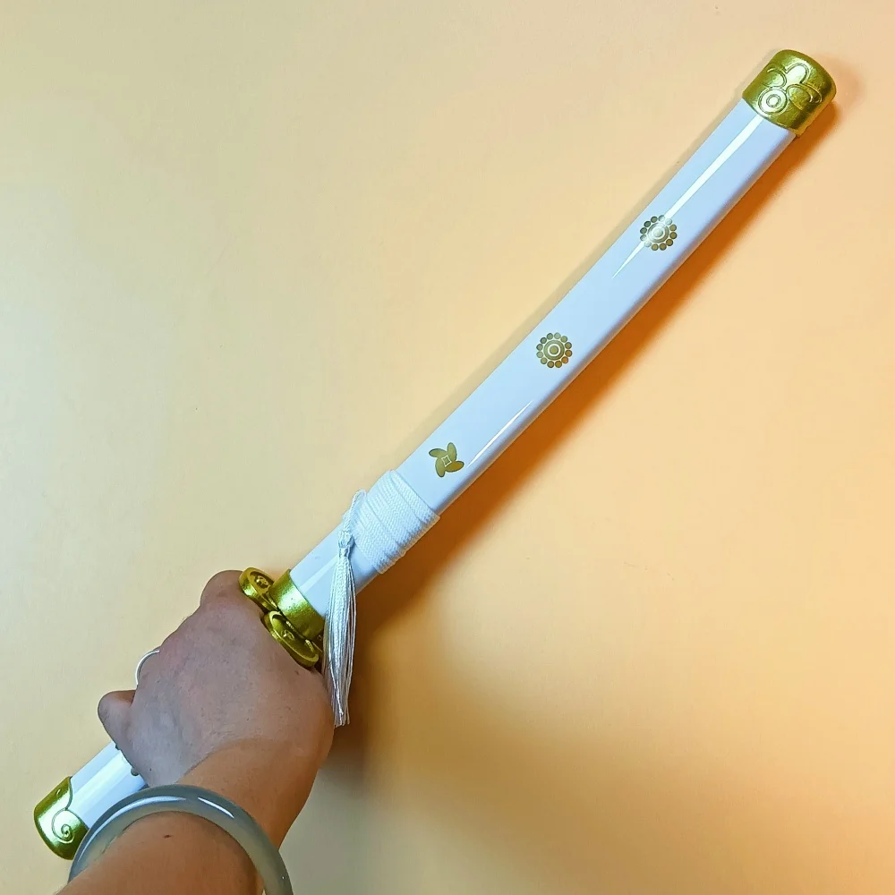 16 Polegada roronoa zoro katana ninja lâmina espada faca sabre original anime cosplay prop espada real japanesa katana unsharp brinquedo presente