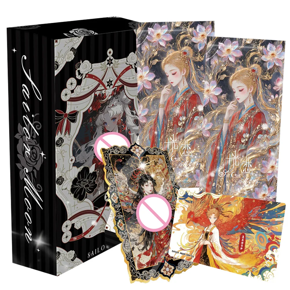 

Sailor Moon Anime Collection Cards Magical Girl Tsukino Usagi High Quality Limited Edition Diamond Inlaid Cards Fans Xmas Gifts