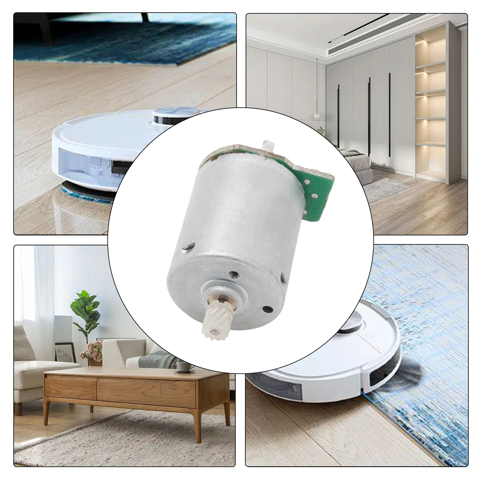 

Main Roller Brush Motor Household Fast-acting Faster Gentle Long-lasting Robot Sweeper Vacuum Cleaner For Coredy