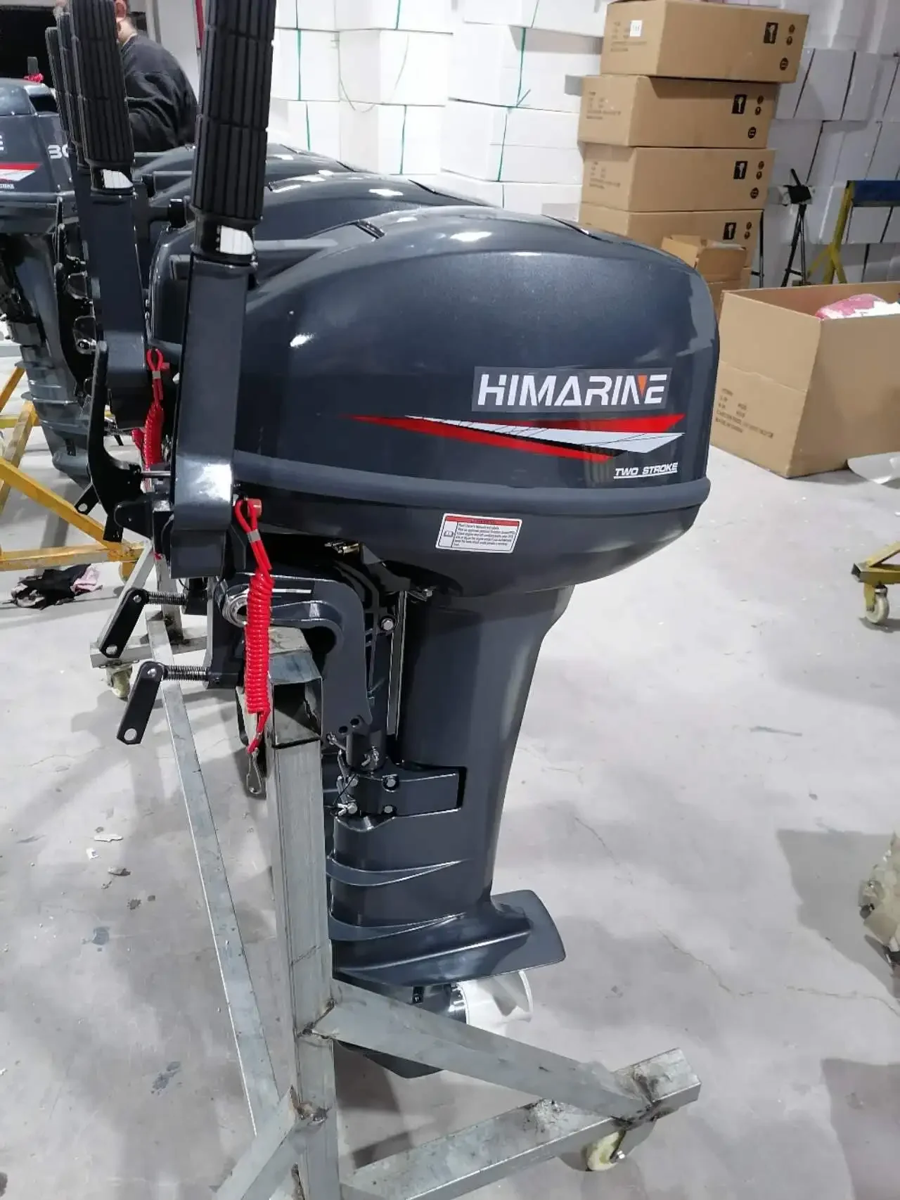 Himarine Brand Hot Selling 15HP 2 Stroke Long Shaft Outboard Motor Boat Engine