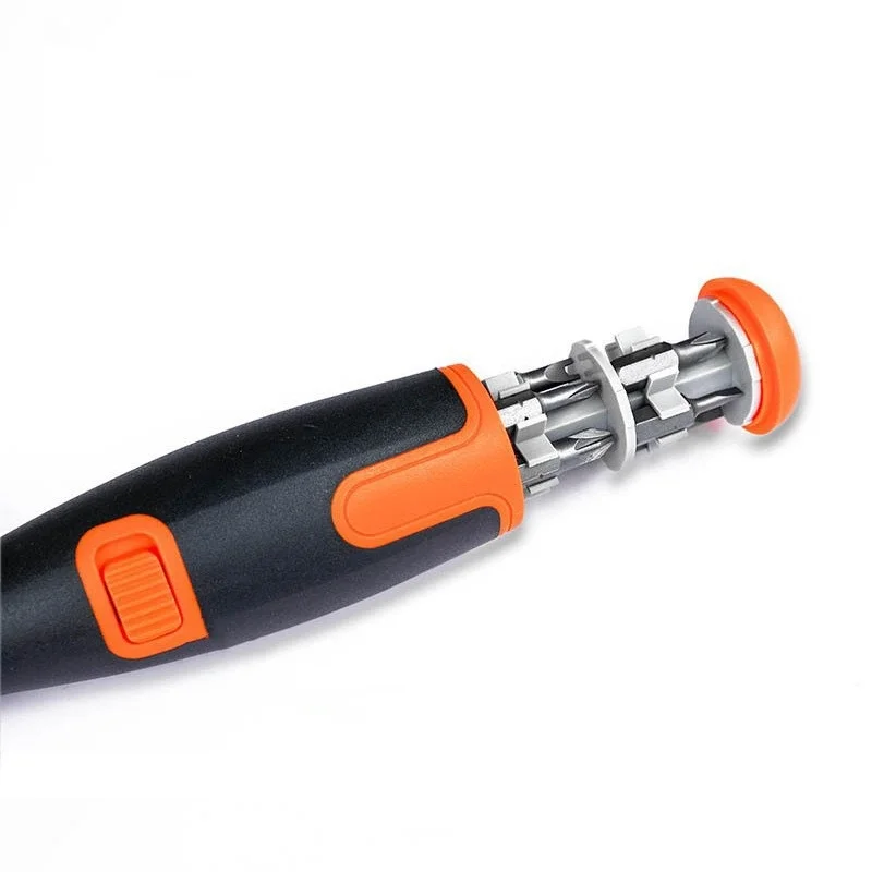 10 In 1 Portable Ratchet Screwdriver Hidden Screwdriver Head Multi Angle Corner Capable Multifunctional Screwdriver Set