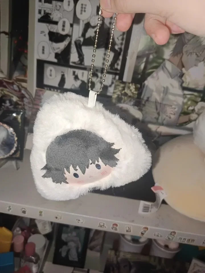 10cm Anime Geto Suguru Gojo Satoru Yuji Itadori Fushiguro Megumi Plush Doll Game Keychain Stuffed Cosplay Pendant Toy for Gift