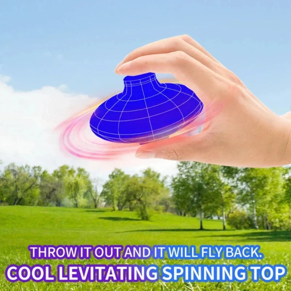 Juguetes de pelota voladora, bola mágica, Spinner volador, giroscopio de vuelo, Mini Dron UFO con yema del dedo, avión, giroscopio de inducción, juguetes de descompresión