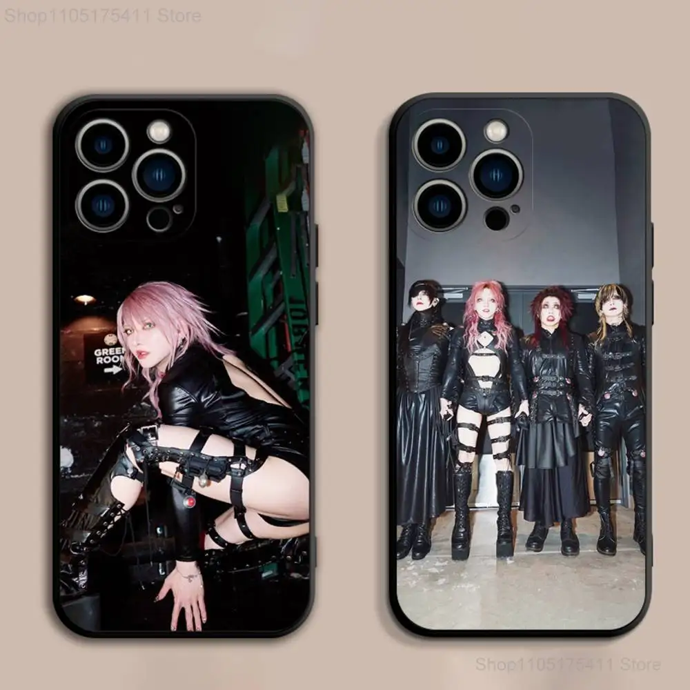 Custodia per telefono Singer J-Jiluka S-Sena in silicone nero morbido per iPhone 17,16,15,14,13,12,11,Pro,Max,Plus,E,SE4,Air,Mini