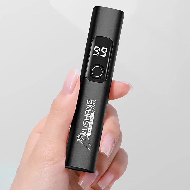 مصباح أظافر LED صغير محمول بالأشعة فوق البنفسجية لأظافر الجل، مجفف أظافر USB لعلاج سريع، مصباح أظافر محمول DIY في صالون الأظافر المنزلي