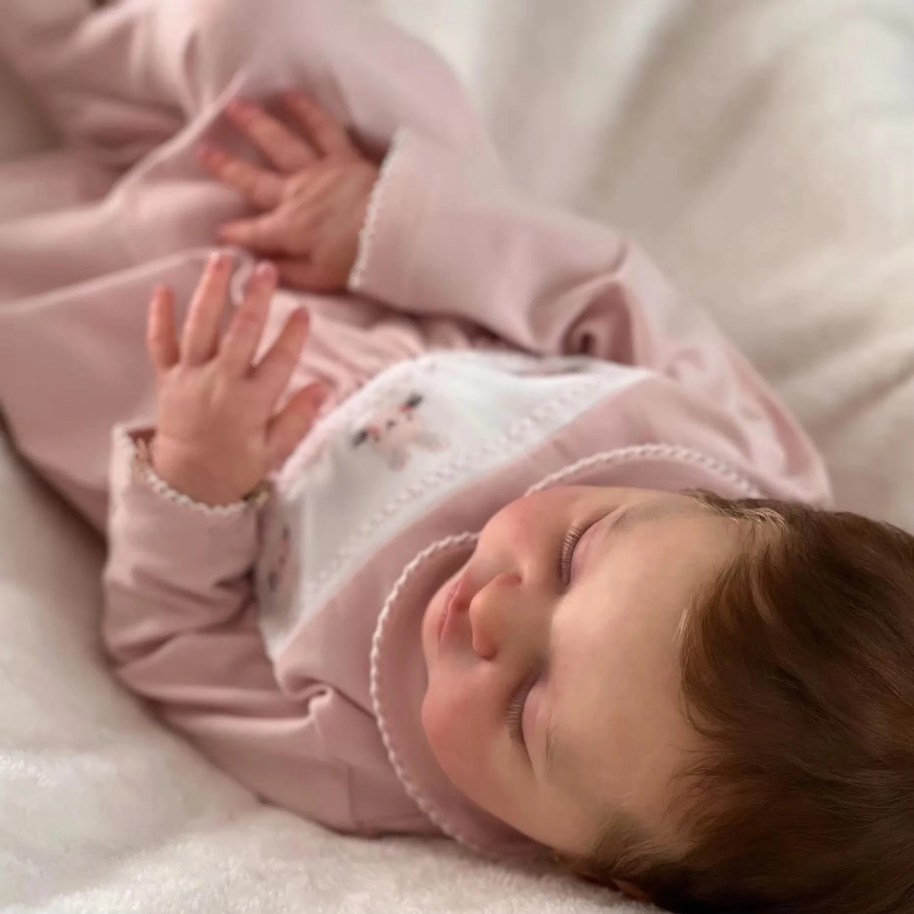 50 cm Realistic Reborn Girl Baby Doll Full Body Vinyl Silicone 3D Hand Painted Newborn Gift Birthday Gift Christmas For Children