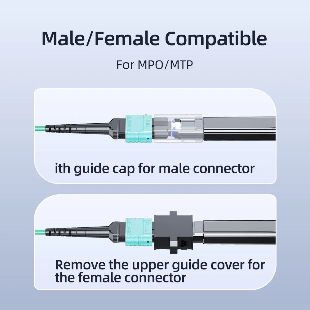 SAIVXIAN bolígrafo de limpieza de fibra óptica, limpiador de conectores MPO, herramientas de limpieza de conectores MPO