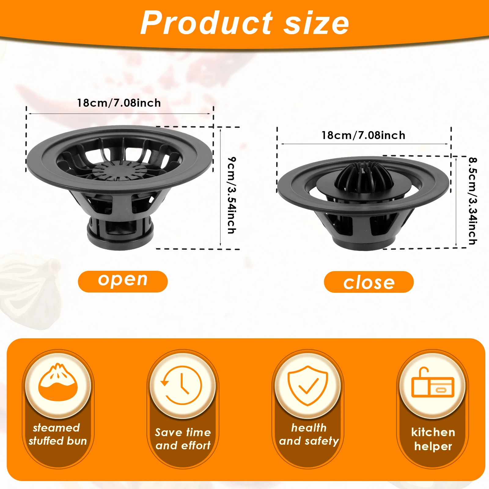 Baozi Maker Machine Food-Grade DIY Pastry  Pie  Dumpling Mold Home Reliable Baozi Bun Mold Baking Pastry Tool for Beginners