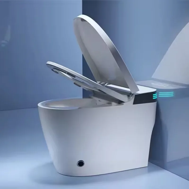 مرحاض ذكي مثبت على الأرض، عملية أوتوماتيكية، مستشعر تلقائي مفتوح من القوقاز، قطعة واحدة، مرحاض بيديت ذكي #5