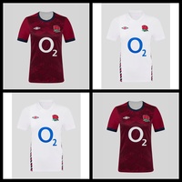 2025-26 New England Rugby Jersey T-Shirt Athlete Men's Training Wear Adult_Child Loose Quick-Drying Short Sleeve Top Cool