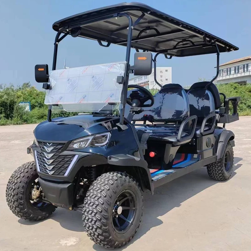 48 В литиевая батарея электродвигатель переменного тока под заказ 2 4 6 сидений Гольф-тележка готовые товары электрическая Гольф-тележка