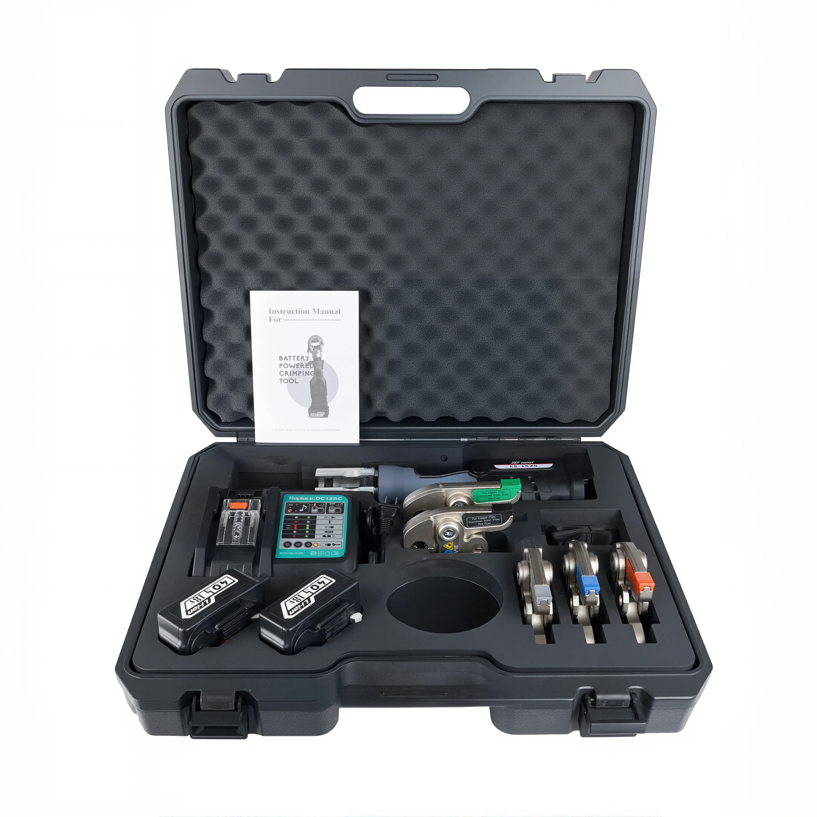 SxhES-1525 Cordless Electric Power Crimping Tool Hydraulic Battery Operated Pressing Tool for Professional Use