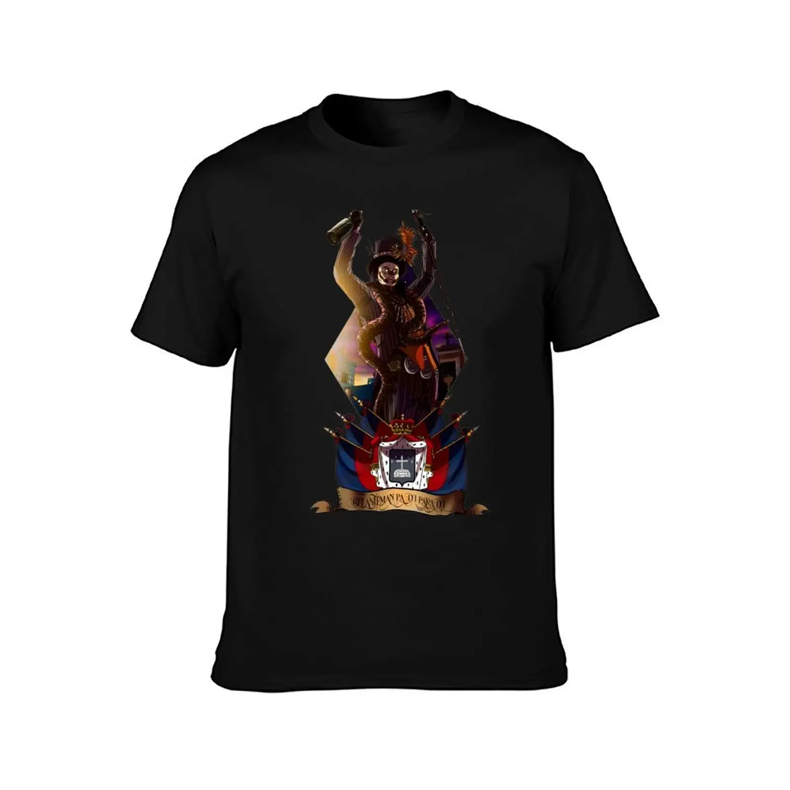 Baron Samedi, Variant T-Shirt Soft Stretch Short Sleeve Top T-Shirt