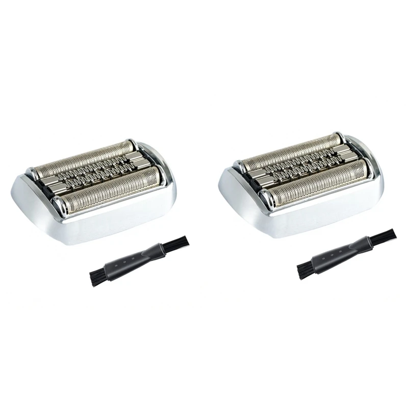 

2X Shaver Head Replacement For Braun 92S 92B 92M Electric Shaver Series 9 Shaving Machines Razor Blade Silver B