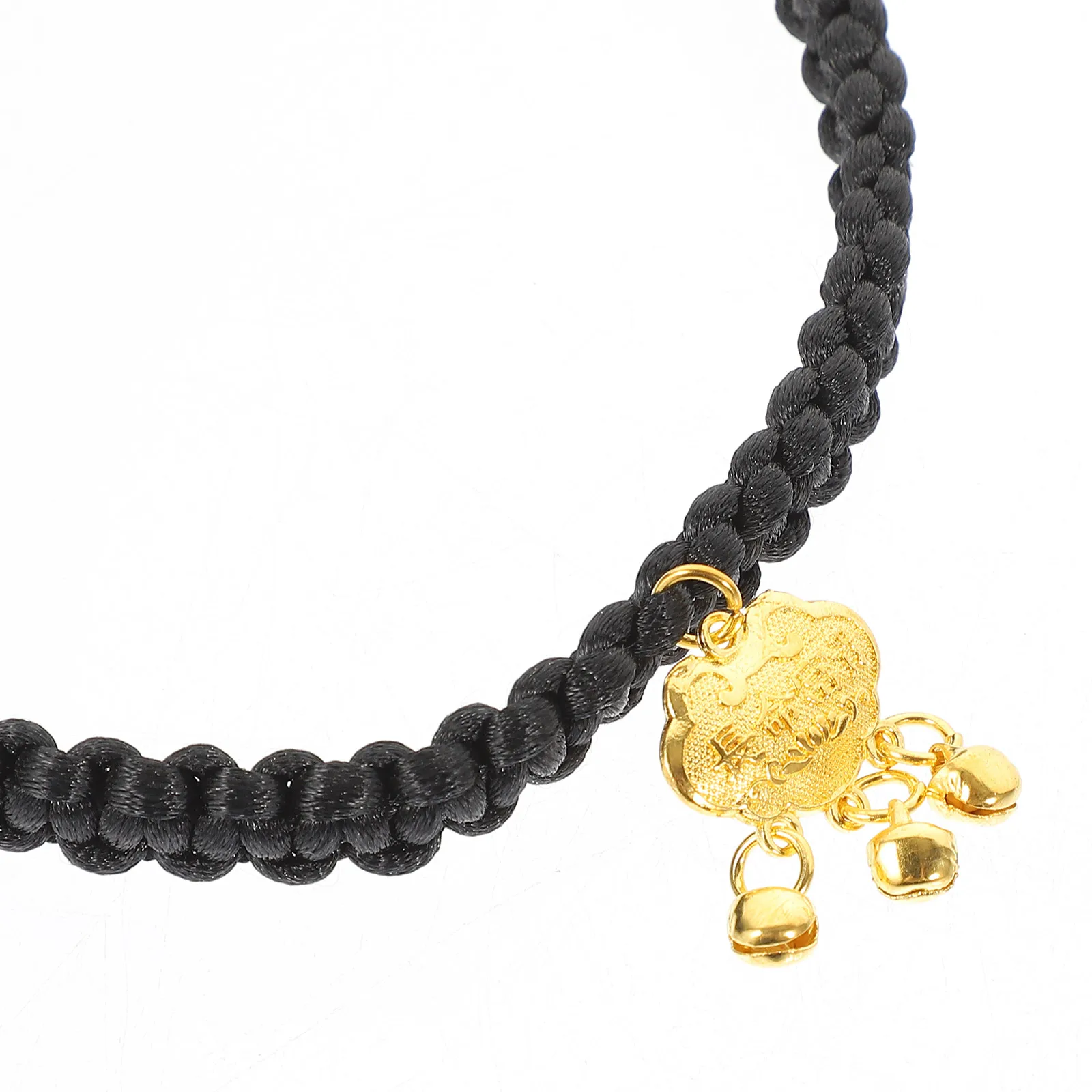 

1pc Adjustable Pet Gold Lock Necklace for Cat Dog Collar Accessories with Bells Durable High Quality Material Holiday Decorative