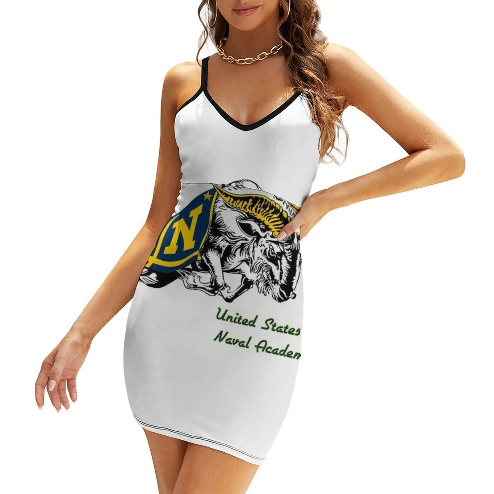 

THE USNA Rampaging Goat! Sling Dress summer dresses for women 2025 elegant party dress for women 2025 women's fashion dresses