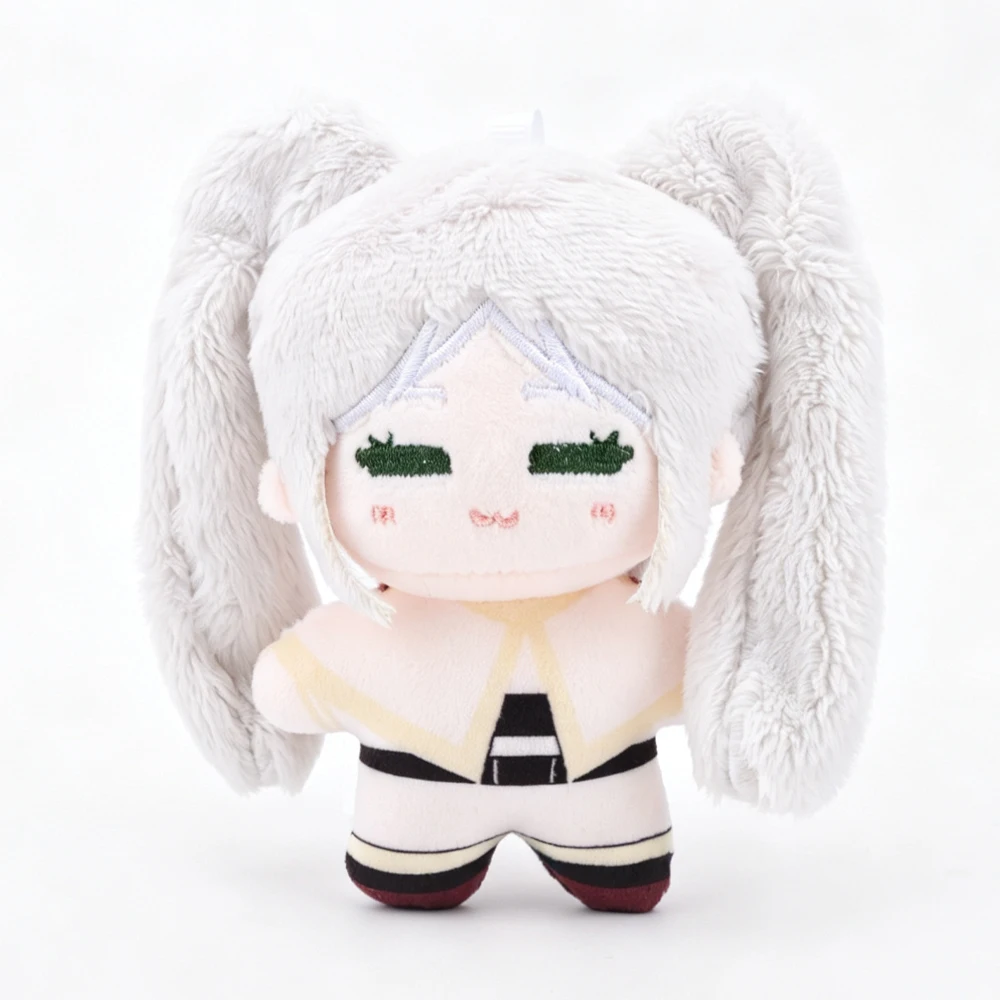 10cm Cute Frieren At The Funeral Plush Doll Toys Cute Cartoon Anime Figure Plushie Dolls Stuffed Anime Periphery Toys Kids Gifts