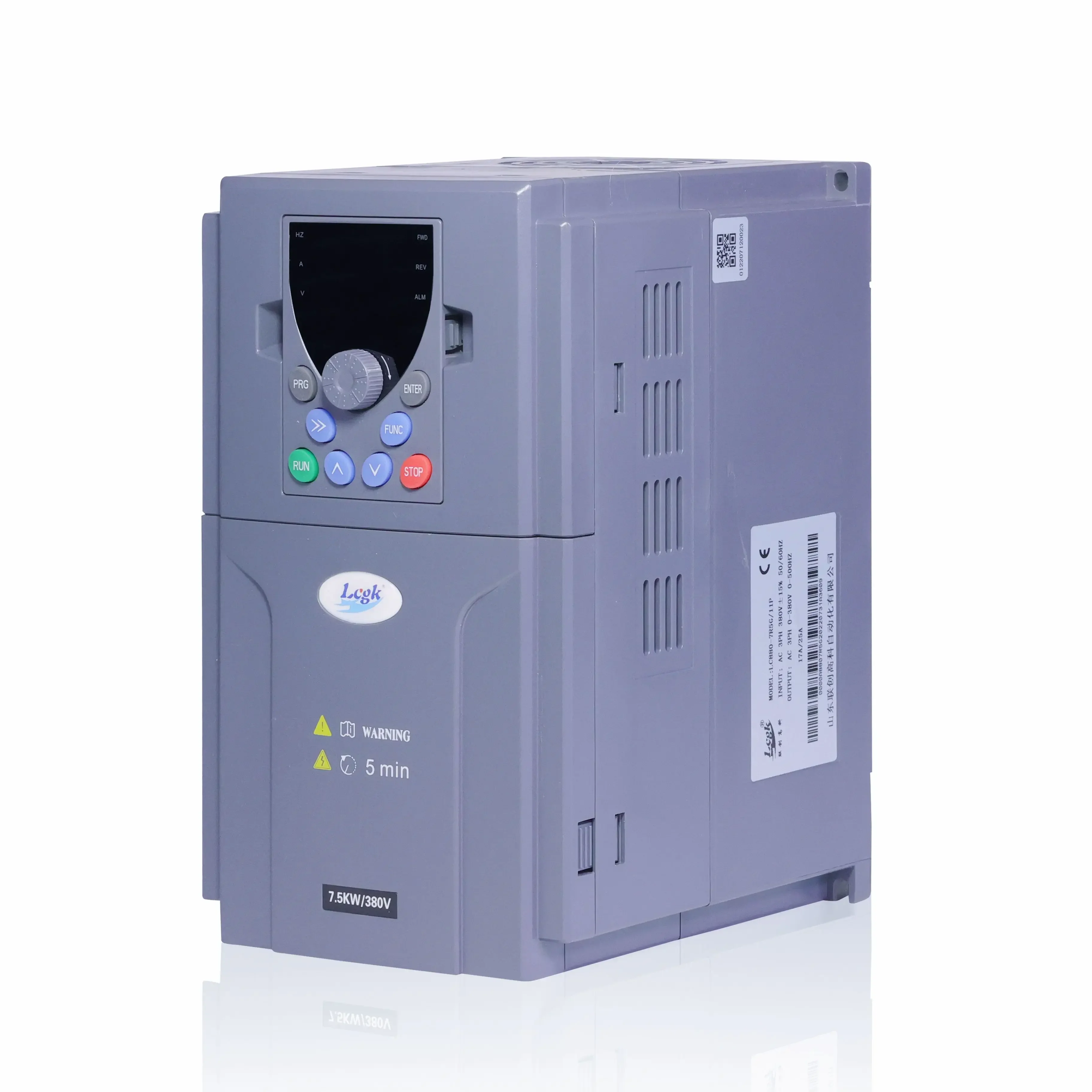 For LCGK VFD LC880 7.5kW 11kW 3Phase Inverter VFD 380V Customizable Frequency Converter For Water Pump