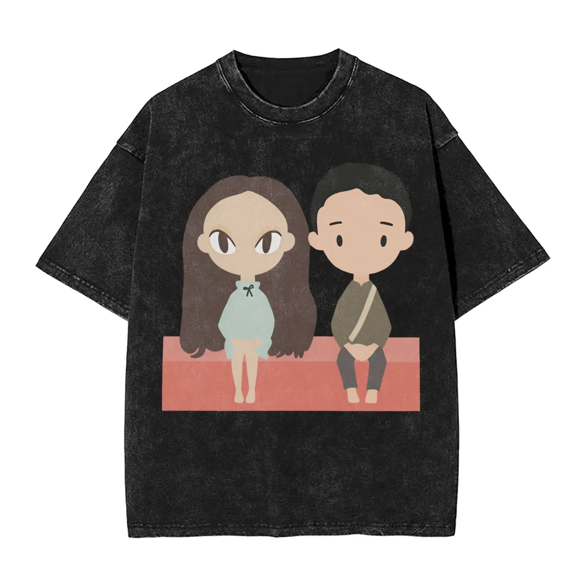 It’s Okay to Not be Okay Cartoon T-Shirts Men  Amazing 100% Cotton Tee Shirt Round Neck Short Sleeve T Shirt Printing Tops