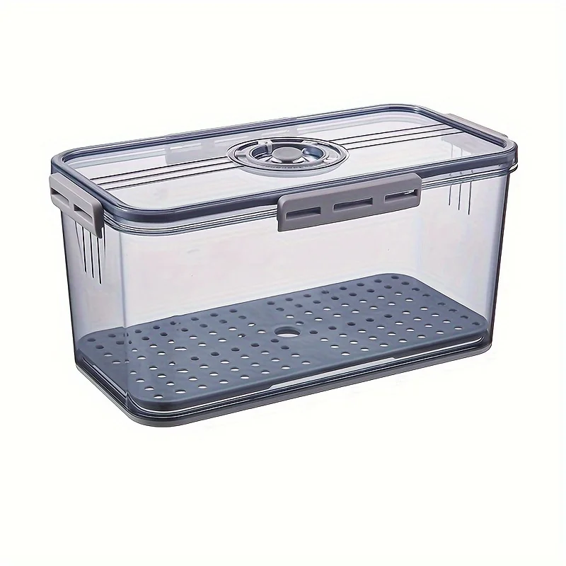 

Container, Multifunctional Leak Proof And Stackable Food Box With Lid, Reusable And Durable Food Sealed Box, For Bread, Toast,