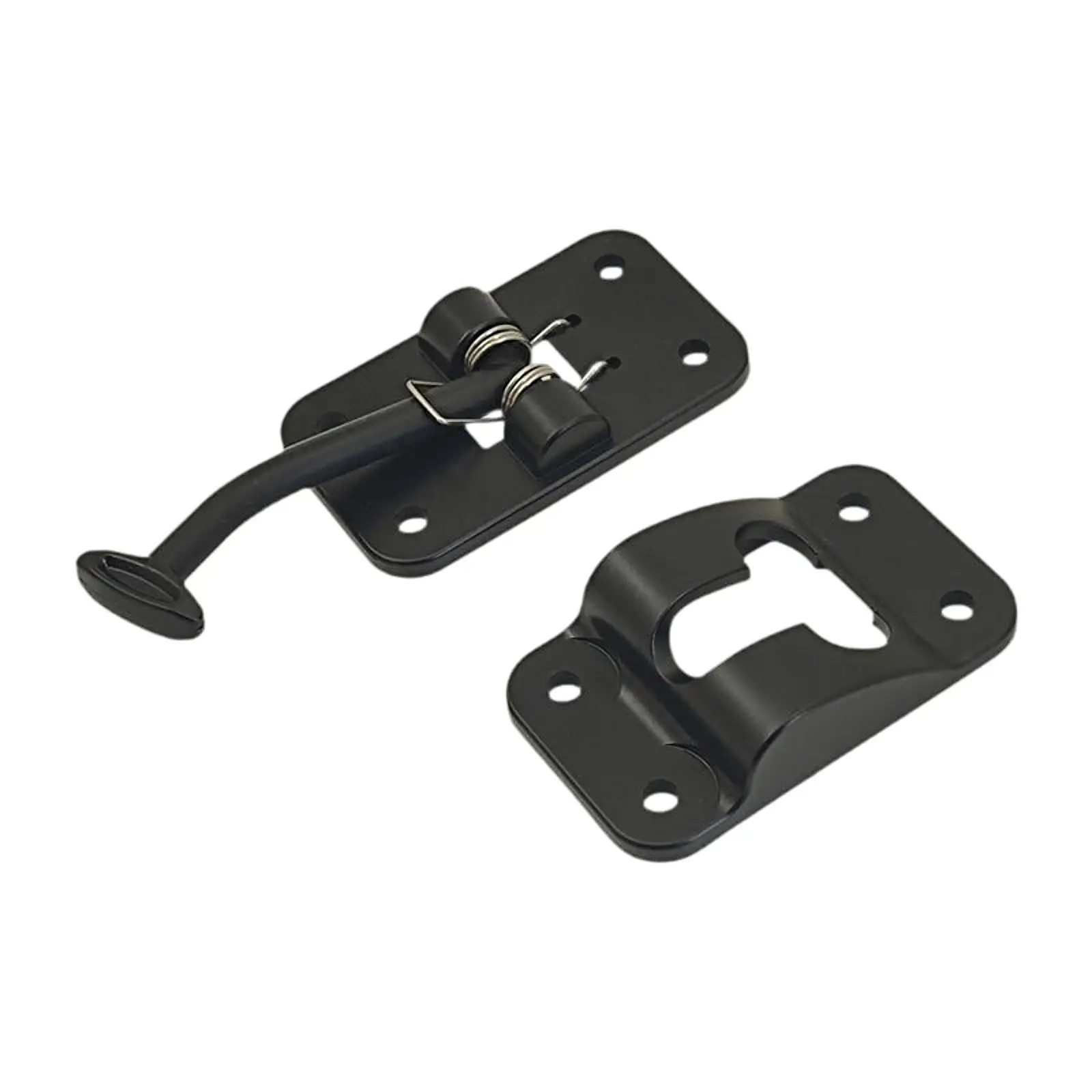 Trava genérica do suporte da porta do rv, trava do suporte da trava da porta, acessórios, suporte exterior da porta do fechamento da porta do rv para carrinho de ferramentas, campistas