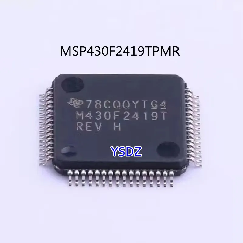 

5PCS 100%New Original MSP430F2419TPMR M430F2419T QFP-64 Low Power Microcontroller Chip