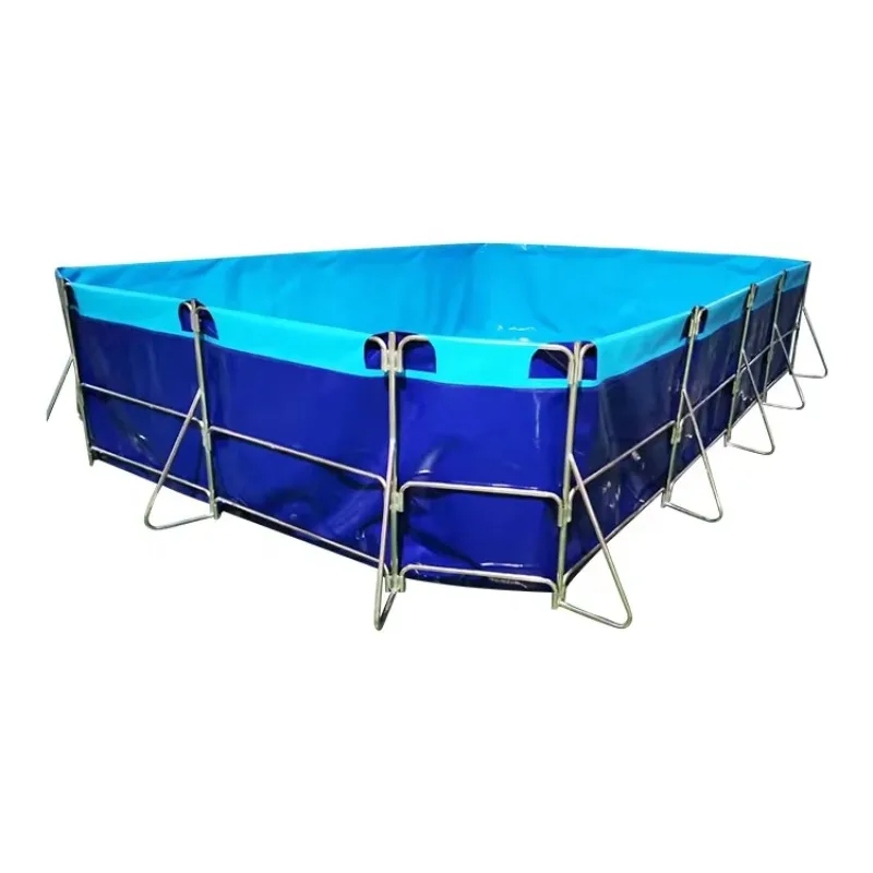 Super high quality durable anti-cutting foldable fish tank outdoor foldable fish pond
