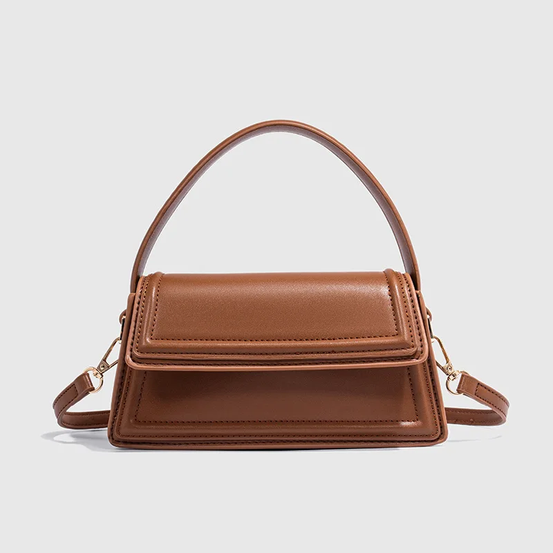 CGCBAG Original Brand Luxury Handbags Women 2026 New Designers Shoulder Bag Simple Commuting Female Crossbody Bags PU Leather