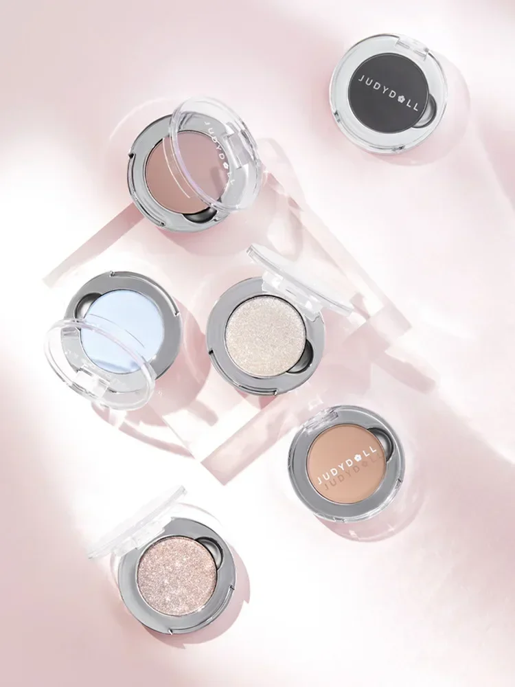 

Judydoll Monochromatic Eyeshadow Palette Cowherd Color Polarized Glitter Matte Fine Glitter ins Eyeshadow