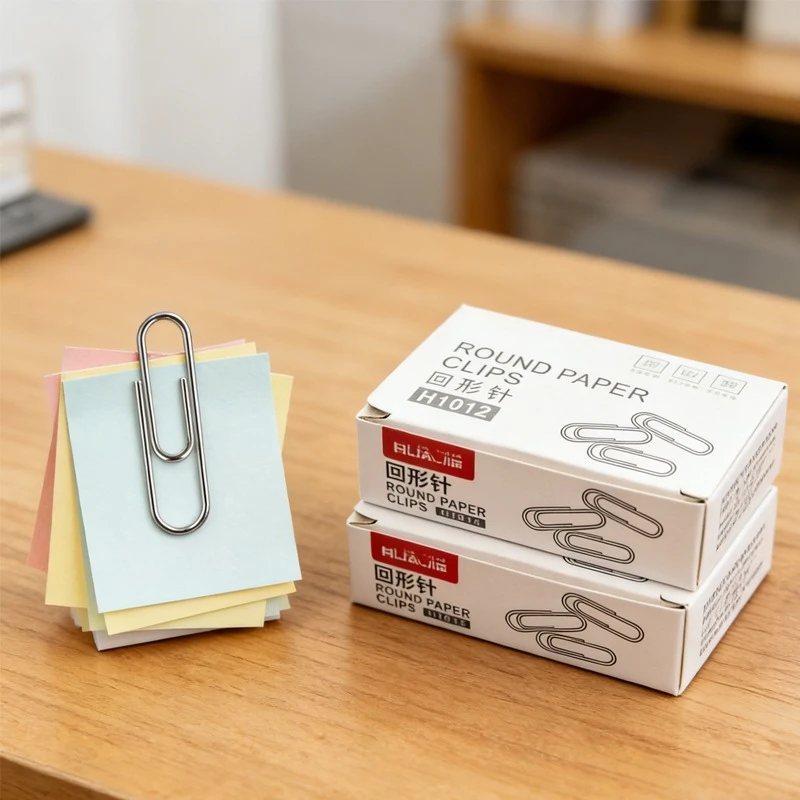 

Multi Functional Silver Paper Clip Fixed Bookmark Spiral Pin Metal Paper Clip Document Data Storage Office Supplies Stationery