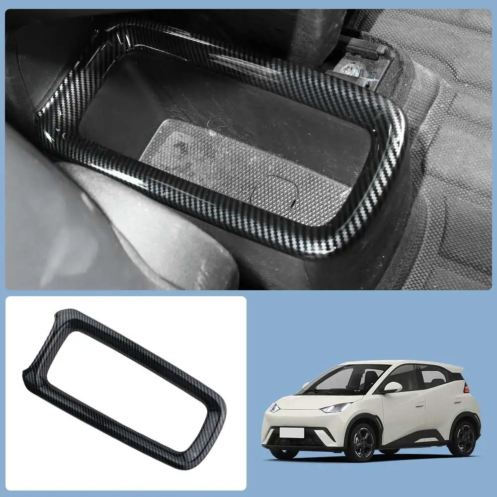 

Для BYD Dolphin Surf Dolphin Mini Seagull 2024 2025 задний ящик для хранения рамка отделка декоративная наклейка крышка аксессуары для интерьера