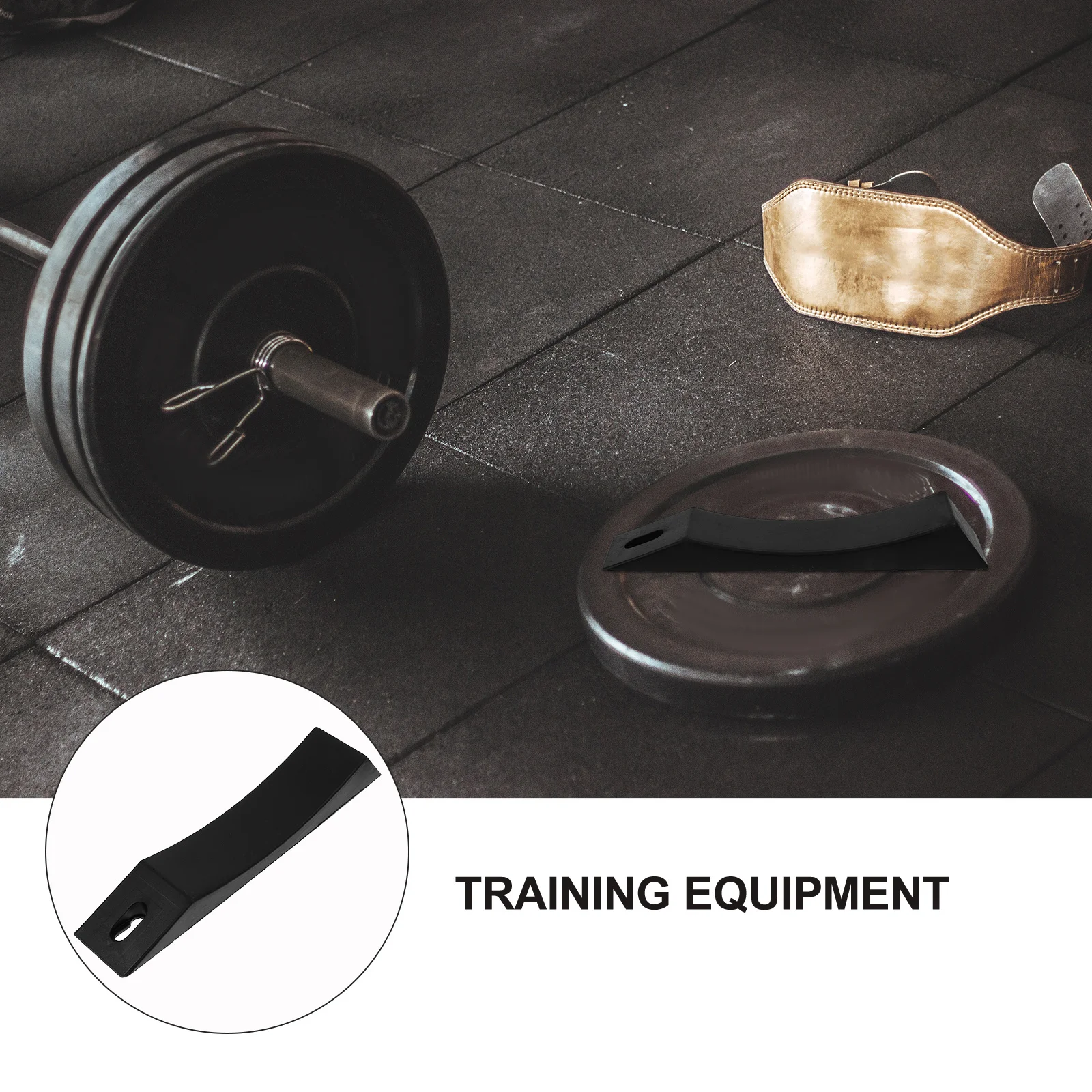 

1Pcs Silicone Protection Pad High Load Bearing Barbell Plate Pad for Weightlifting Deadlift Gym Training Equipment