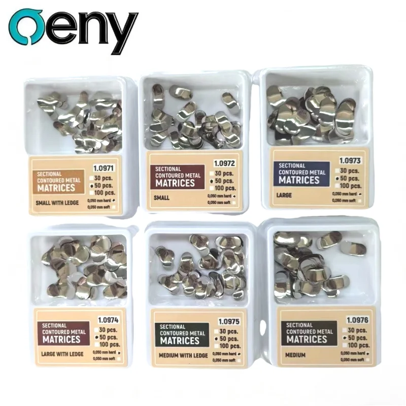 

50Pcs/Box Dental Materials, Dental Parts, Segmented Contour Matrix of TOR VM Matrix System Used By Dentists