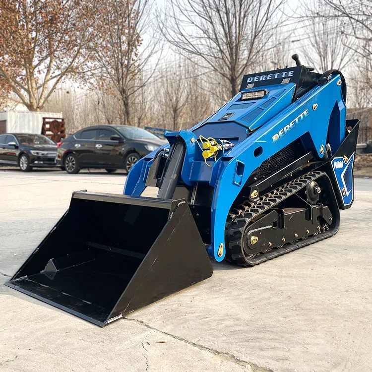 Advanced New Design CE/EPA Certified Mini Skid Steer Loader with Import  Engine - Optimal for High Hydraulic Flow Tasks