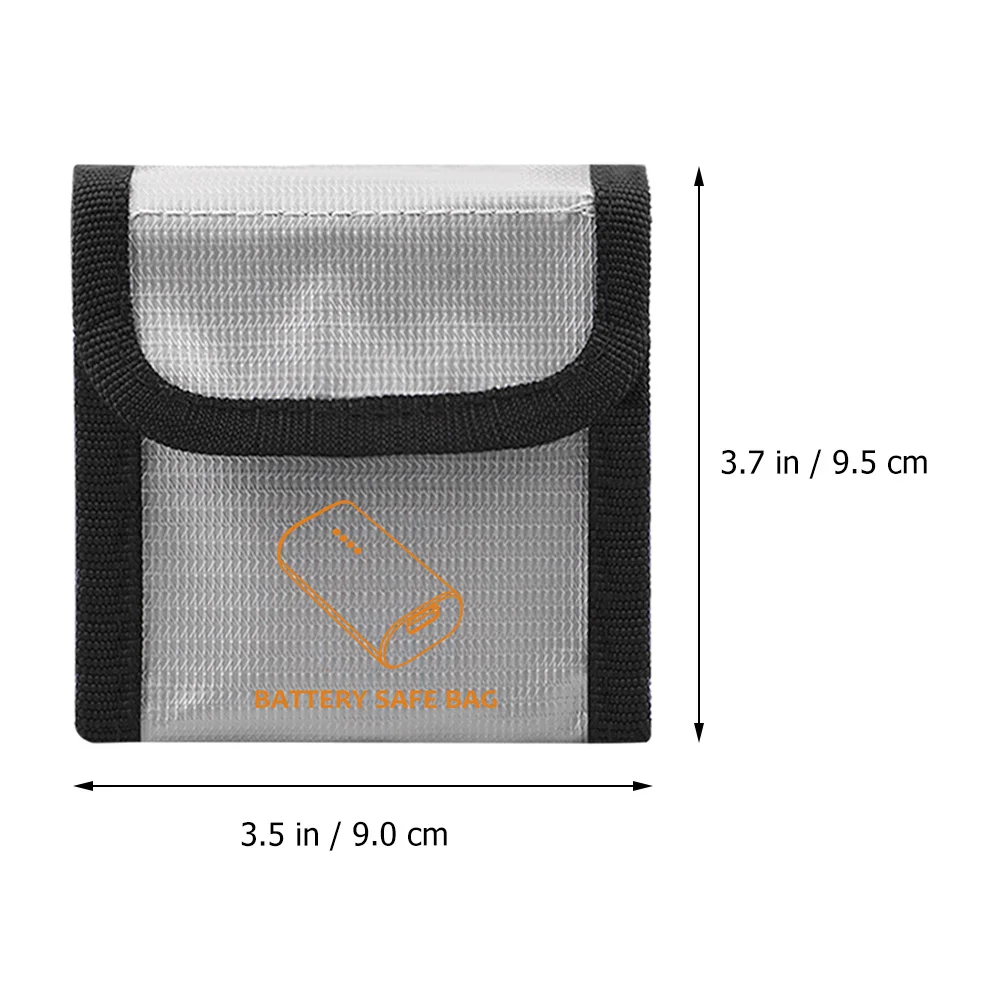2 PCS Quadcopter Goggles Fireproof Bag Storage Pouch Safety Explosion-proof for