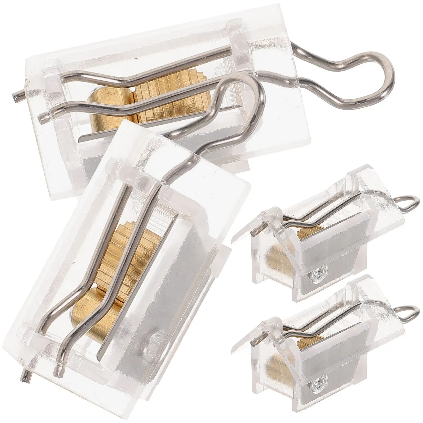 

4pcs Gear Cord Locks Lightweight Compact Blinds Blind Install Accessories Parts Window Decor Hardware