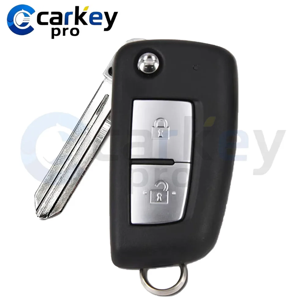 Carkeypro 2 Buttons 434Mhz PCF7961M / HITAG AES / 4A CHIP CWTWB1G767 Flip Key For Nissan Qashqai Pulsar X-Trail 2013-2018