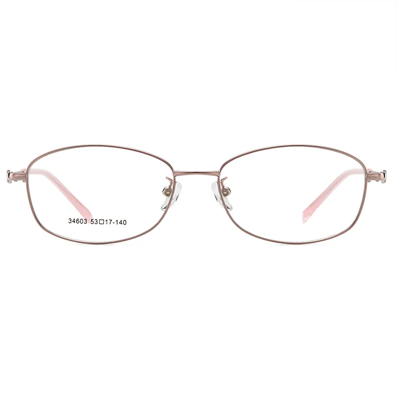 Xbora High Quality Ladies Oval Alloy Eyeglasses Frame Retro Myopia Farsighted Optical Reading Prescription Glasses Women 34603