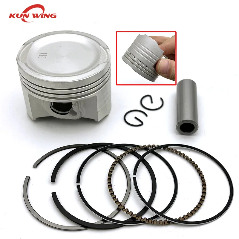 Piston Kit 52.4mm Pin 13mm For Honda CBF 125 CB125F XR125L GLR125 CARGO GLH125 GR125 CGR125 XL125LEKC XL125LKC Motorcycle Parts